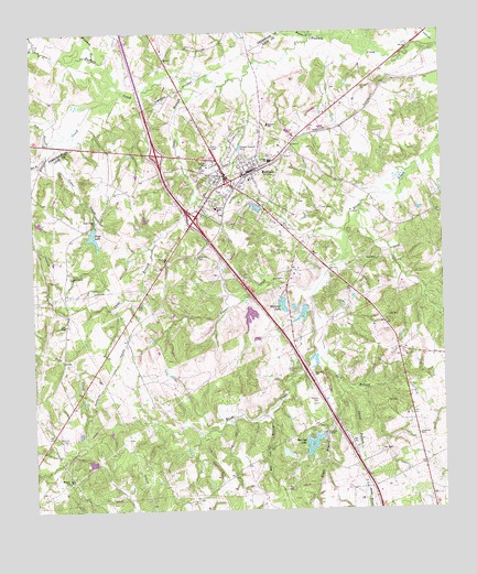 Buffalo, TX USGS Topographic Map