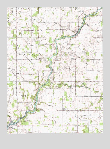 Buffalo, IN USGS Topographic Map