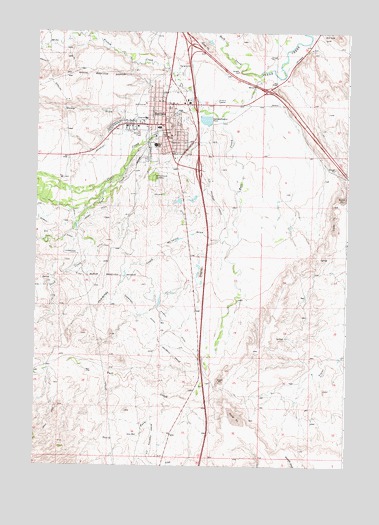 Buffalo, WY USGS Topographic Map