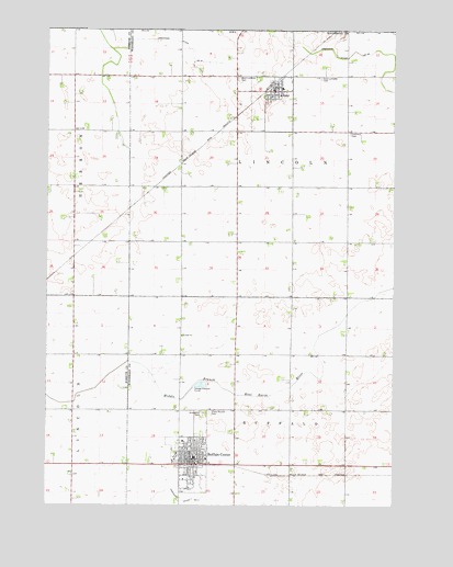 Buffalo Center, IA USGS Topographic Map