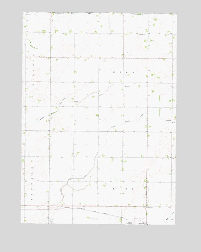 Buffalo Center NE, IA USGS Topographic Map