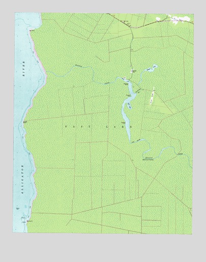 Buffalo City, NC USGS Topographic Map