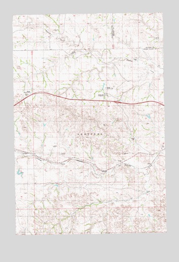 Buffalo Gap Campground, ND USGS Topographic Map