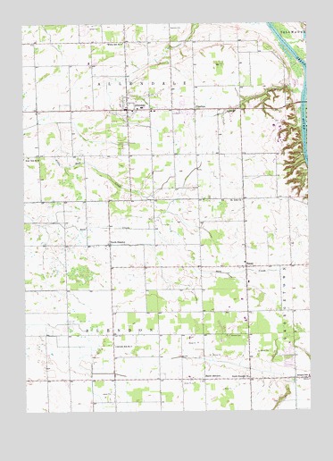 Allendale, MI USGS Topographic Map