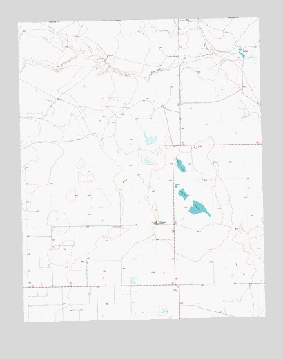 Buffalo Springs, TX USGS Topographic Map