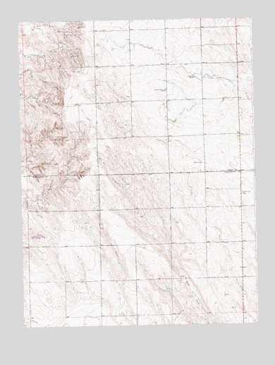 Buffalo Springs Ranch NE, CO USGS Topographic Map