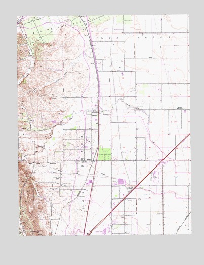 Allendale, CA USGS Topographic Map