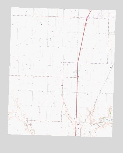 Buffalo Stadium, TX USGS Topographic Map