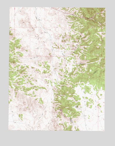 Buffalo Summit, NV USGS Topographic Map