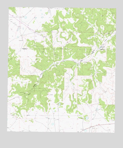 Buffalo Well NW, TX USGS Topographic Map