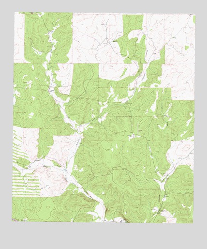 Buffalo Well SE, TX USGS Topographic Map