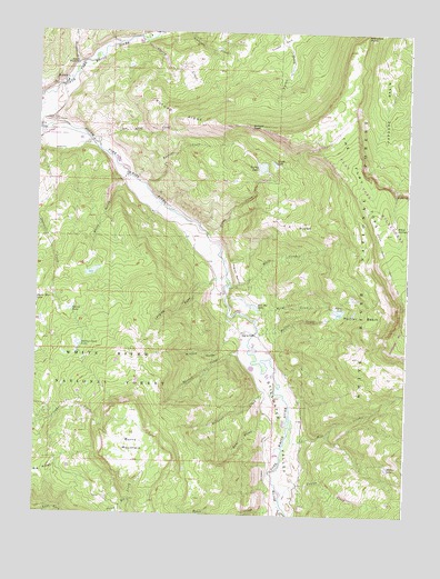 Buford, CO USGS Topographic Map