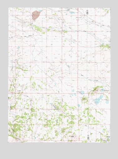 Buford, WY USGS Topographic Map