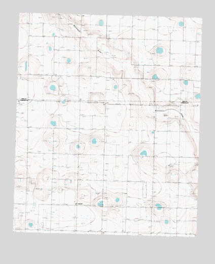 Abernathy SW, TX USGS Topographic Map