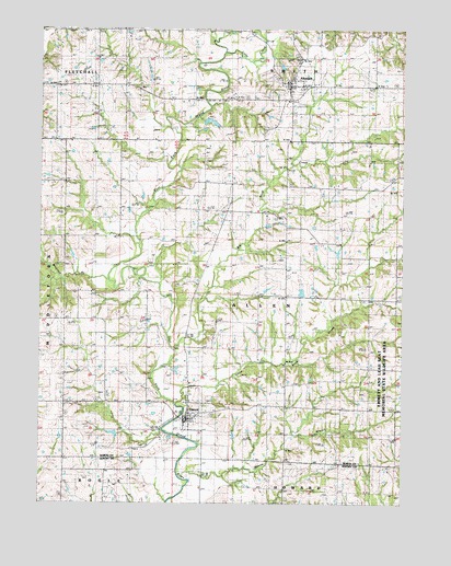 Allendale, MO USGS Topographic Map