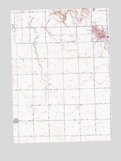 Buhl, ID USGS Topographic Map