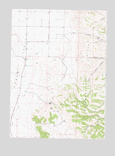 Buist, ID USGS Topographic Map