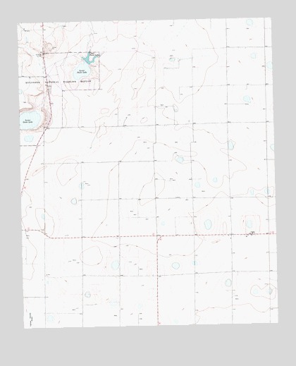 Bula, TX USGS Topographic Map
