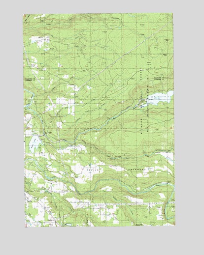 Bull Run, OR USGS Topographic Map