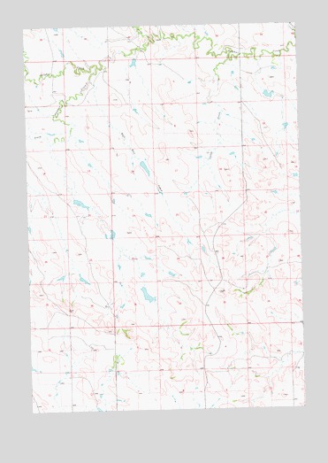 Bull Run Creek, SD USGS Topographic Map