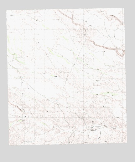 Bullis Gap NE, TX USGS Topographic Map