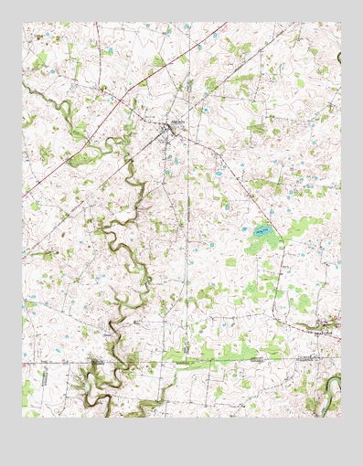 Allensville, KY USGS Topographic Map