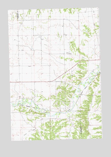 Bundy, MT USGS Topographic Map