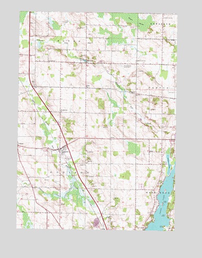 Allenton, WI USGS Topographic Map