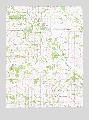 Bunker Hill, MO USGS Topographic Map