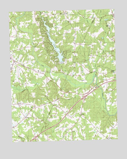 Bunn East, NC USGS Topographic Map