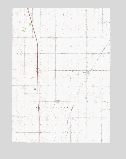 Burchinal, IA USGS Topographic Map