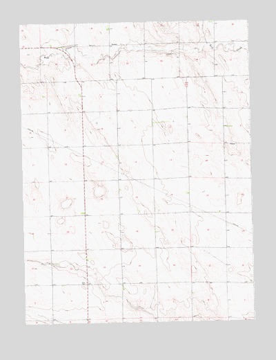 Burdett, CO USGS Topographic Map