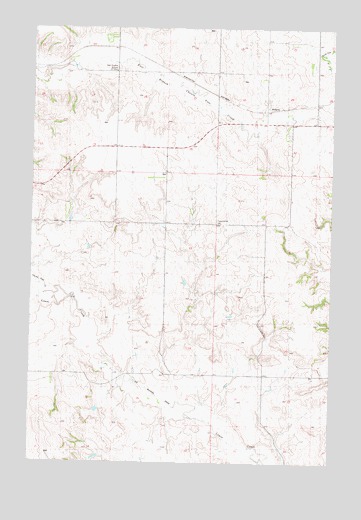Burgess, ND USGS Topographic Map