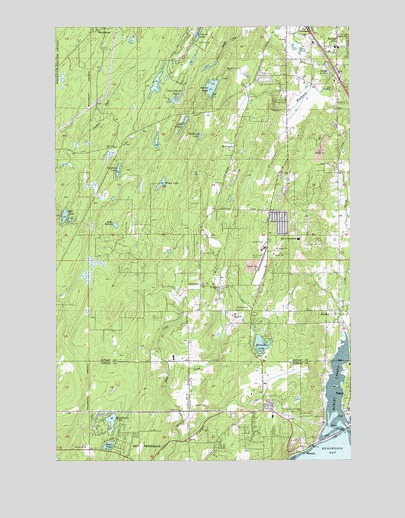 Burley, WA USGS Topographic Map