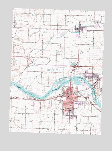 Burley, ID USGS Topographic Map