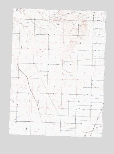 Burley Butte, ID USGS Topographic Map