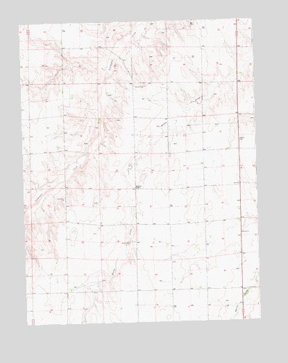 Burlington NE, CO USGS Topographic Map