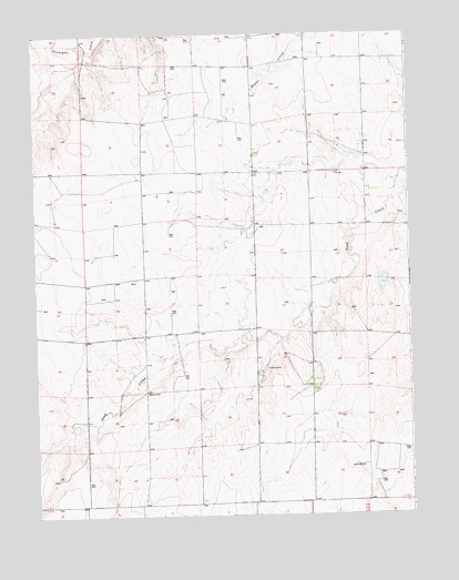 South of Bethune, CO USGS Topographic Map