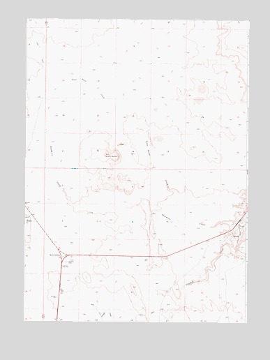 Burns Junction, OR USGS Topographic Map