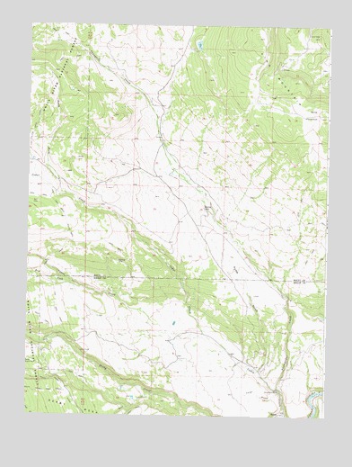 Burns North, CO USGS Topographic Map