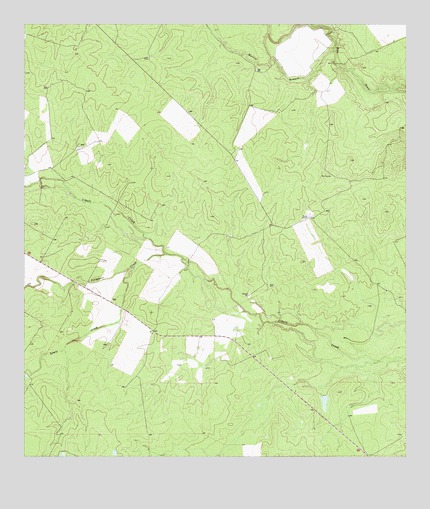 Burns Ranch, TX USGS Topographic Map