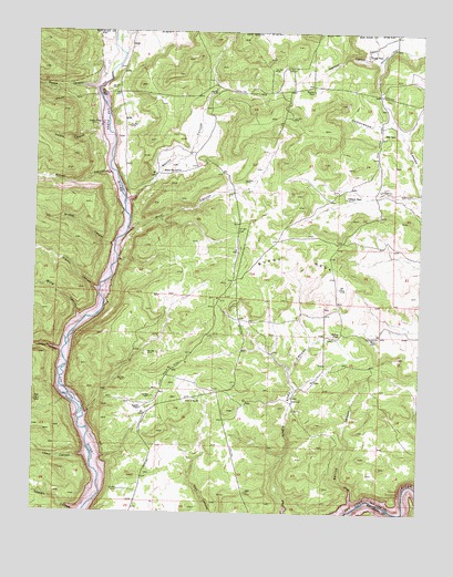 Burnt Mesa, NM USGS Topographic Map