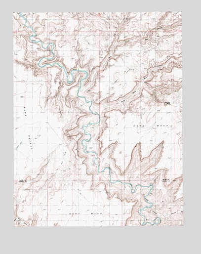 Burr Point, UT USGS Topographic Map