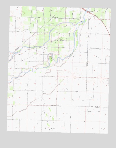 Burris Park, CA USGS Topographic Map