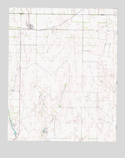 Allison, TX USGS Topographic Map