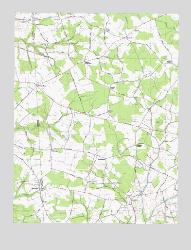 Burrsville, MD USGS Topographic Map
