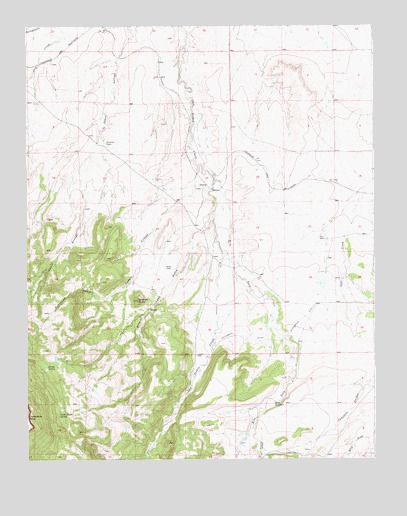 Abeyta, CO USGS Topographic Map