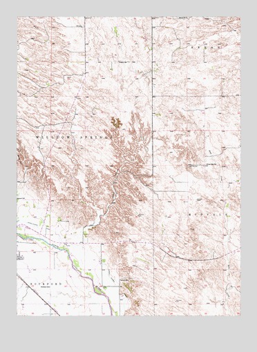 Burwell SE, NE USGS Topographic Map