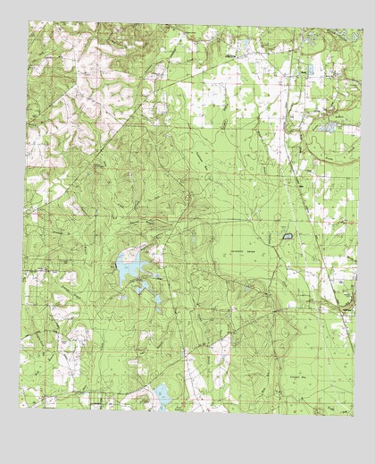 Bush, LA USGS Topographic Map