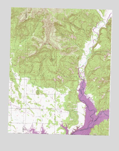 Allison, CO USGS Topographic Map